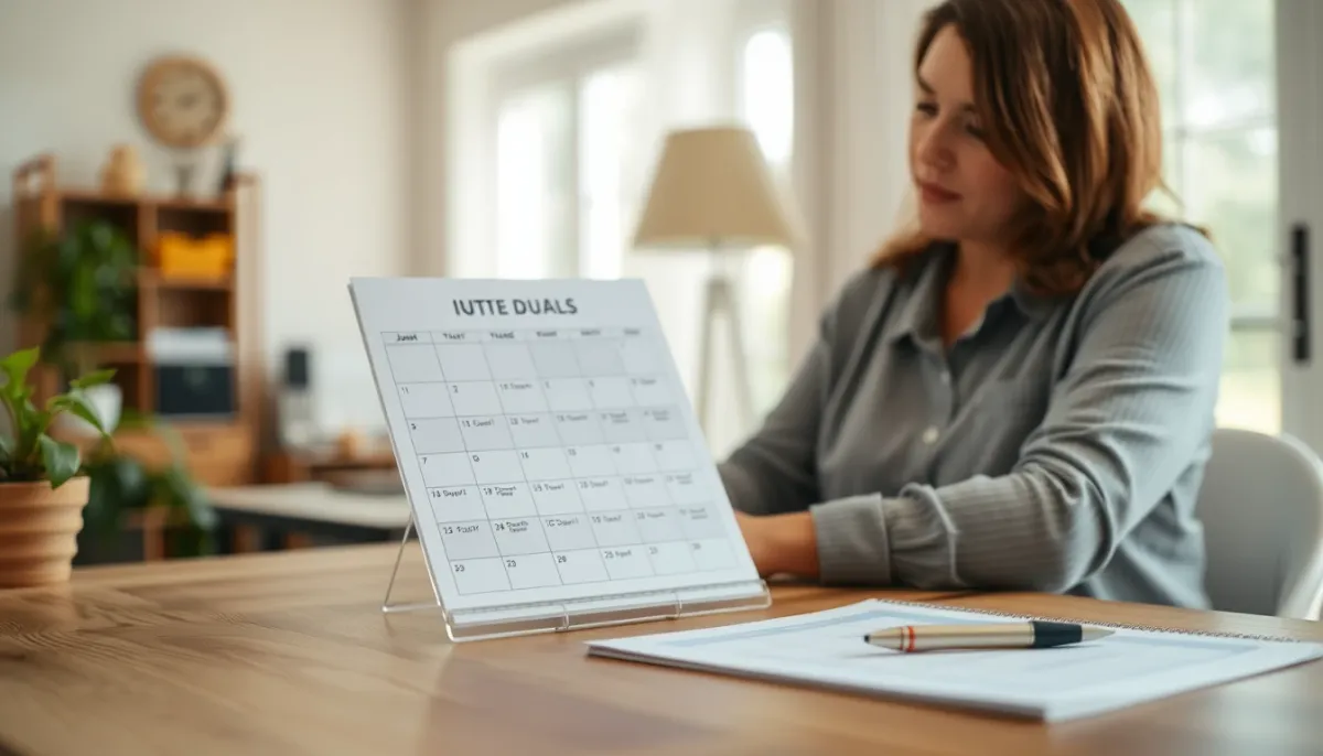 Calendrier de maintenance pour la vidange de fosse septique