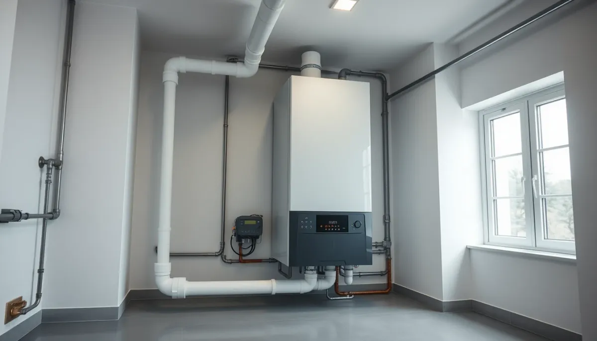 Évacuation des fumées et des condensats d'une chaudière à condensation : les règles à respecter