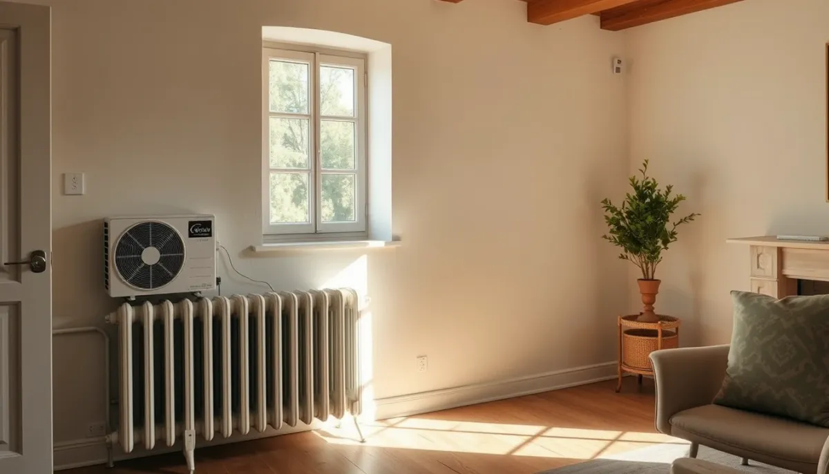Pompe à chaleur air/eau et radiateurs en fonte : peut-on les garder ?